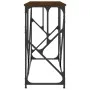 Oak brown engineered wood console table 100x40x80 cm by , Side tables - Ref: Foro24-834119, Price: 53,92 €, Discount: %