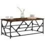 Smoked oak plywood coffee table 100x50x40 cm by , Coffee table - Ref: Foro24-834127, Price: 51,82 €, Discount: %