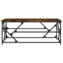 Couchtisch aus geräuchertem Eichensperrholz, 100 x 50 x 40 cm von , Couchtisch - Ref: Foro24-834127, Preis: 52,47 €, Rabatt: %