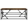 Mesa de centro madera contrachapada roble ahumado 100x50x40 cm de , Mesas de centro - Ref: Foro24-834127, Precio: 51,82 €, De...