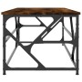 Couchtisch aus geräuchertem Eichensperrholz, 100 x 50 x 40 cm von , Couchtisch - Ref: Foro24-834127, Preis: 52,47 €, Rabatt: %