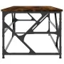 Mesa de centro madera contrachapada roble ahumado 100x50x40 cm de , Mesas de centro - Ref: Foro24-834127, Precio: 51,82 €, De...