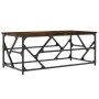 Mesa de centro madera contrachapada roble ahumado 100x50x40 cm de , Mesas de centro - Ref: Foro24-834127, Precio: 51,82 €, De...