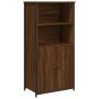 Hohes Sideboard aus braunem Eichensperrholz, 62 x 36 x 121,5 cm von , Sideboards - Ref: Foro24-834214, Preis: 76,29 €, Rabatt: %
