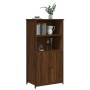 Hohes Sideboard aus braunem Eichensperrholz, 62 x 36 x 121,5 cm von , Sideboards - Ref: Foro24-834214, Preis: 76,29 €, Rabatt: %