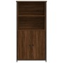 Hohes Sideboard aus braunem Eichensperrholz, 62 x 36 x 121,5 cm von , Sideboards - Ref: Foro24-834214, Preis: 76,29 €, Rabatt: %