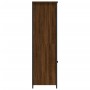 Aparador alto madera contrachapada marrón roble 62x36x121,5 cm de , Aparadores - Ref: Foro24-834214, Precio: 76,13 €