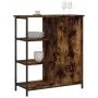 Sideboard aus geräuchertem Eichenholzwerkstoff, 70 x 30 x 80 cm von , Sideboards - Ref: Foro24-835491, Preis: 57,86 €, Rabatt: %