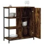 Smoked oak engineered wood sideboard 70x30x80 cm by , Sideboards - Ref: Foro24-835491, Price: 57,86 €, Discount: %