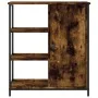 Smoked oak engineered wood sideboard 70x30x80 cm by , Sideboards - Ref: Foro24-835491, Price: 57,86 €, Discount: %