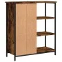 Smoked oak engineered wood sideboard 70x30x80 cm by , Sideboards - Ref: Foro24-835491, Price: 57,86 €, Discount: %