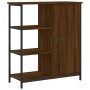 Aparador de madera de ingeniería marrón roble 70x30x80 cm de , Aparadores - Ref: Foro24-835493, Precio: 57,83 €, Descuento: %