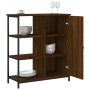 Aparador de madera de ingeniería marrón roble 70x30x80 cm de , Aparadores - Ref: Foro24-835493, Precio: 57,83 €, Descuento: %