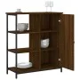 Oak brown engineered wood sideboard 70x30x80 cm by , Sideboards - Ref: Foro24-835493, Price: 57,14 €, Discount: %