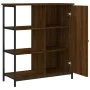 Oak brown engineered wood sideboard 70x30x80 cm by , Sideboards - Ref: Foro24-835493, Price: 57,14 €, Discount: %