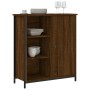 Oak brown engineered wood sideboard 70x30x80 cm by , Sideboards - Ref: Foro24-835498, Price: 61,70 €, Discount: %