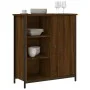 Oak brown engineered wood sideboard 70x30x80 cm by , Sideboards - Ref: Foro24-835498, Price: 60,94 €, Discount: %