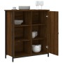 Oak brown engineered wood sideboard 70x30x80 cm by , Sideboards - Ref: Foro24-835498, Price: 61,70 €, Discount: %