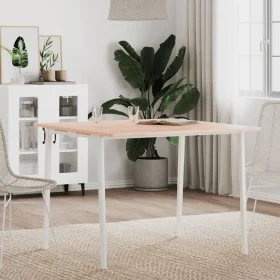 Quadratische Tischplatte aus massivem Buchenholz, 90 x 90 x 1,5 cm von , Tischplatten - Ref: Foro24-355953, Preis: 78,71 €, R...