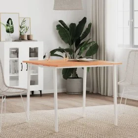 Square solid beech wood table top 80x80x1.5 cm by , Table tops - Ref: Foro24-355970, Price: 69,88 €, Discount: %