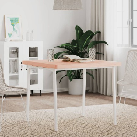 Square solid beech wood table top 80x80x4 cm by , Table tops - Ref: Foro24-355964, Price: 118,29 €, Discount: %