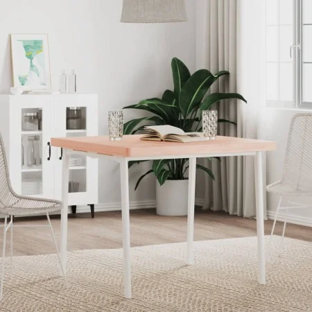 Square solid beech wood table top 80x80x4 cm by , Table tops - Ref: Foro24-355964, Price: 116,55 €, Discount: %