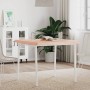 Square solid beech wood table top 80x80x4 cm by , Table tops - Ref: Foro24-355964, Price: 118,29 €, Discount: %
