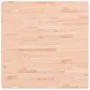 Square solid beech wood table top 80x80x4 cm by , Table tops - Ref: Foro24-355964, Price: 116,55 €, Discount: %