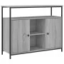 Sonoma gray engineered wood sideboard 100x35x80 cm by , Sideboards - Ref: Foro24-835502, Price: 98,02 €, Discount: %