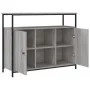 Sonoma gray engineered wood sideboard 100x35x80 cm by , Sideboards - Ref: Foro24-835502, Price: 98,02 €, Discount: %