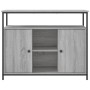 Sonoma graues Sideboard aus Holzwerkstoff, 100 x 35 x 80 cm von , Sideboards - Ref: Foro24-835502, Preis: 99,62 €, Rabatt: %