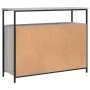 Sonoma gray engineered wood sideboard 100x35x80 cm by , Sideboards - Ref: Foro24-835502, Price: 98,02 €, Discount: %