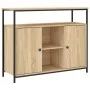 Sonoma Oak Engineered Wood Sideboard 100x35x80 cm by , Sideboards - Ref: Foro24-835500, Price: 94,14 €, Discount: %