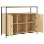 Sonoma Oak Engineered Wood Sideboard 100x35x80 cm by , Sideboards - Ref: Foro24-835500, Price: 94,14 €, Discount: %