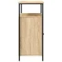 Sonoma Oak Engineered Wood Sideboard 100x35x80 cm by , Sideboards - Ref: Foro24-835500, Price: 94,14 €, Discount: %