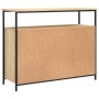 Sonoma Oak Engineered Wood Sideboard 100x35x80 cm by , Sideboards - Ref: Foro24-835500, Price: 101,05 €, Discount: %