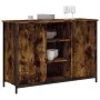 Smoked oak engineered wood sideboard 100x35x70 cm by , Sideboards - Ref: Foro24-835516, Price: 81,08 €, Discount: %