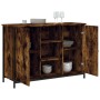 Sideboard aus geräuchertem Eichenholzwerkstoff, 100 x 35 x 70 cm von , Sideboards - Ref: Foro24-835516, Preis: 82,21 €, Rabat...