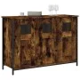 Smoked oak engineered wood sideboard 100x35x70 cm by , Sideboards - Ref: Foro24-835521, Price: 96,59 €, Discount: %