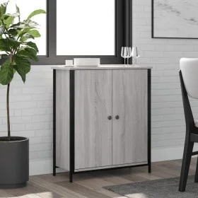 Sonoma gray engineered wood sideboard 70x30x80 cm by , Sideboards - Ref: Foro24-835537, Price: 61,98 €, Discount: %