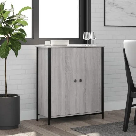 Sonoma gray engineered wood sideboard 70x30x80 cm by , Sideboards - Ref: Foro24-835537, Price: 61,98 €, Discount: %