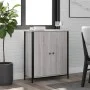 Sonoma gray engineered wood sideboard 70x30x80 cm by , Sideboards - Ref: Foro24-835537, Price: 61,98 €, Discount: %
