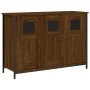 Aparador de madera de ingeniería marrón roble 100x35x70 cm de , Aparadores - Ref: Foro24-835523, Precio: 99,69 €, Descuento: %