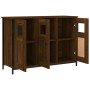 Eichenbraunes Sideboard aus Holzwerkstoff, 100 x 35 x 70 cm von , Sideboards - Ref: Foro24-835523, Preis: 101,16 €, Rabatt: %