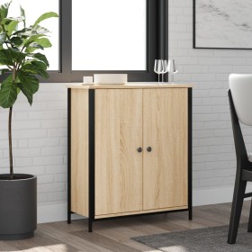 Sideboard aus Sonoma-Eichenholzwerkstoff, 70 x 30 x 80 cm von , Sideboards - Ref: Foro24-835535, Preis: 68,29 €, Rabatt: %