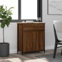 Aparador de madera de ingeniería marrón roble 70x30x80 cm de , Aparadores - Ref: Foro24-835528, Precio: 77,40 €, Descuento: %