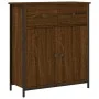 Oak brown engineered wood sideboard 70x30x80 cm by , Sideboards - Ref: Foro24-835528, Price: 76,50 €, Discount: %