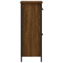 Aparador de madera de ingeniería marrón roble 70x30x80 cm de , Aparadores - Ref: Foro24-835528, Precio: 77,40 €, Descuento: %