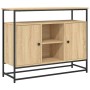 Sideboard aus Sonoma-Eichenholzwerkstoff, 100 x 35 x 80 cm von , Sideboards - Ref: Foro24-835540, Preis: 88,45 €, Rabatt: %