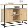 Sideboard aus Sonoma-Eichenholzwerkstoff, 100 x 35 x 80 cm von , Sideboards - Ref: Foro24-835540, Preis: 87,22 €, Rabatt: %